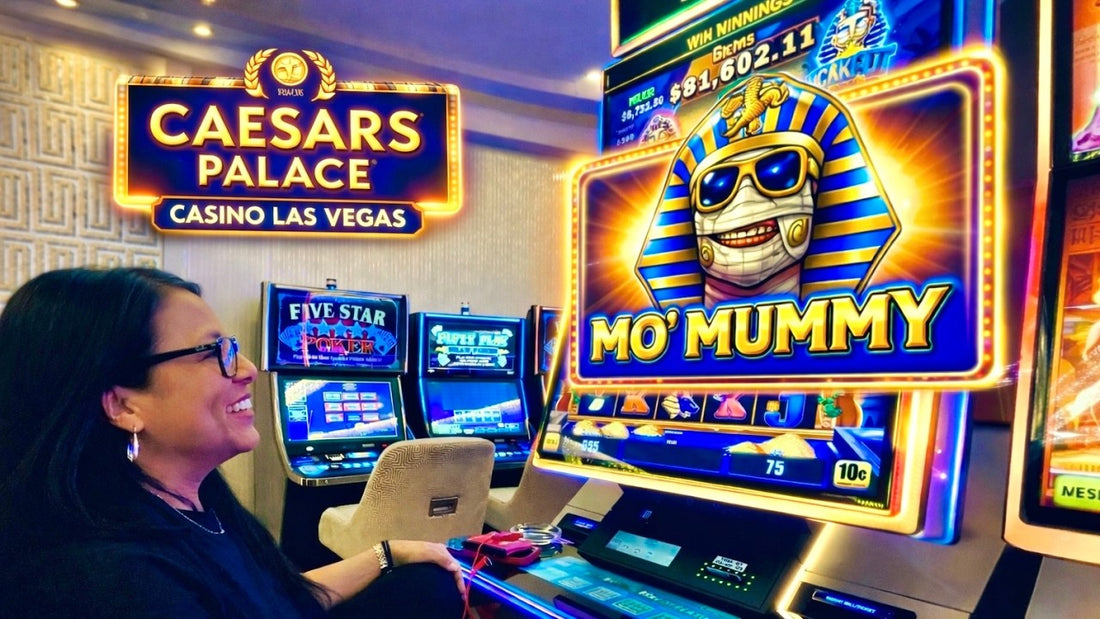 Mo' Mummy slot play at Caesars Palace Las Vegas